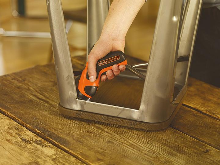 Actual product image Black & Decker 3.6 V 1.5 Ah LiIon cordless screwdriver (Rechargeable battery operated)
