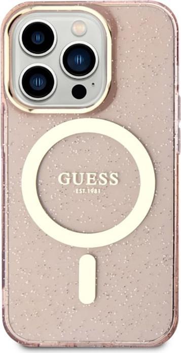 Image du produit Guess iPhone 14 Pro 6.1 hardcase paillettes or MagSafe (Apple iPhone 14 Pro)