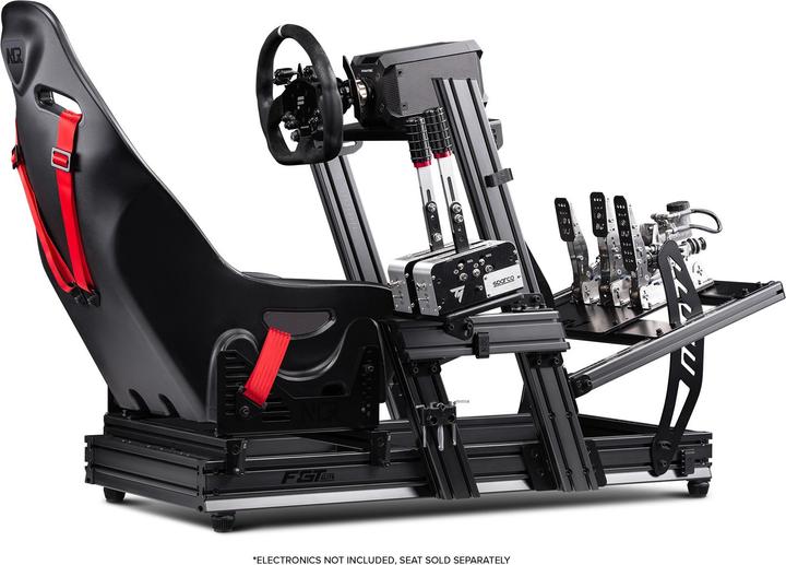 Actual product image Next Level Racing F-GT Elite Aluminium Simulator Cockpit - Wheel Plate Edition