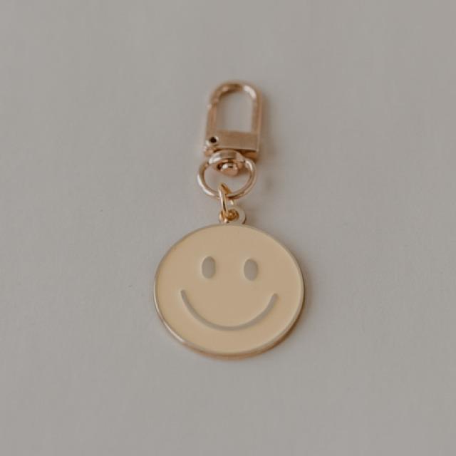 Eulenschnitt Schlüsselanhänger Smiley - von