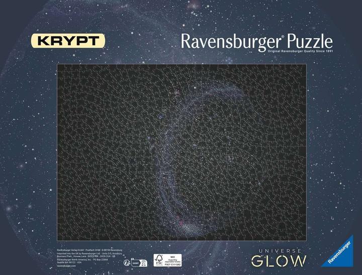 Produktbild Ravensburger Krypt Universe Glow (881 Teile)