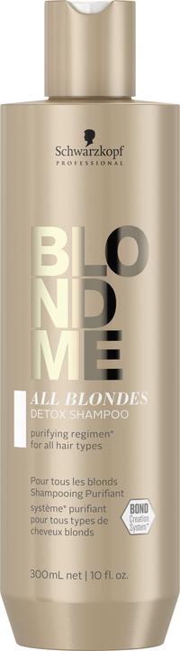 Actual product image Schwarzkopf Blondme - All Blondes Detox Shampoo (300 ml, Liquid shampoo)