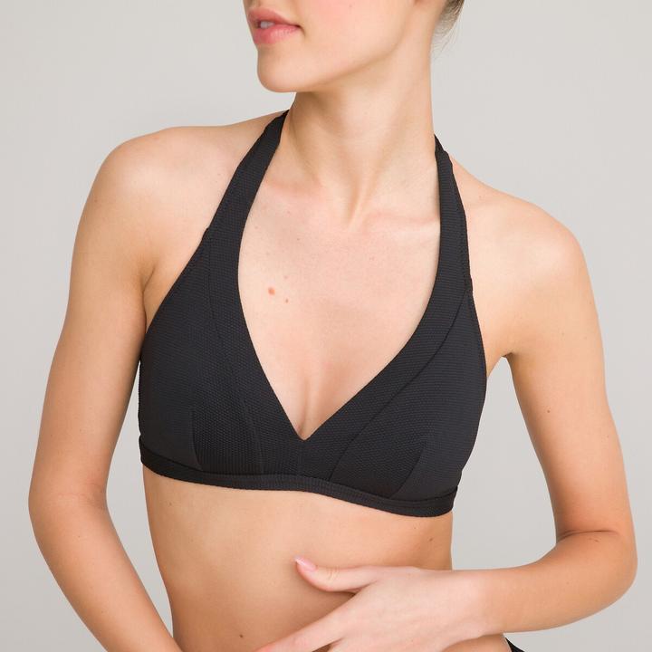 Image du produit La Redoute Collections Haut de bikini avec bonnets triangle (34)