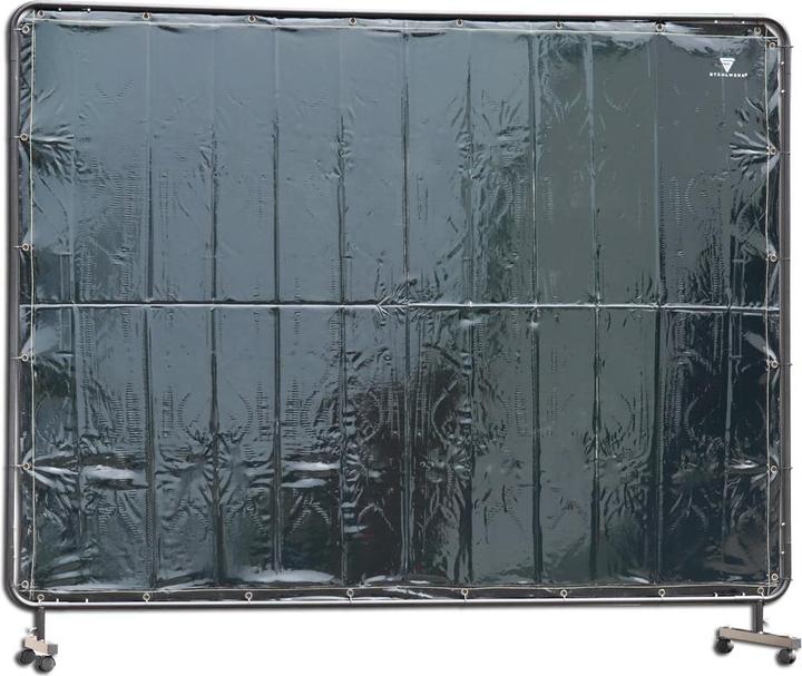 Actual product image Stahlwerk Welding protection wall UV-resistant welding protection curtain 2.4m x 1.8m