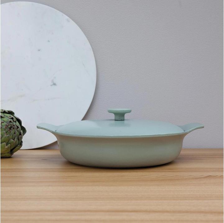 Image du produit BergHoff Poêle à frire avec couvercle Ron Line (28 cm, Poêle à frire, Fonte)