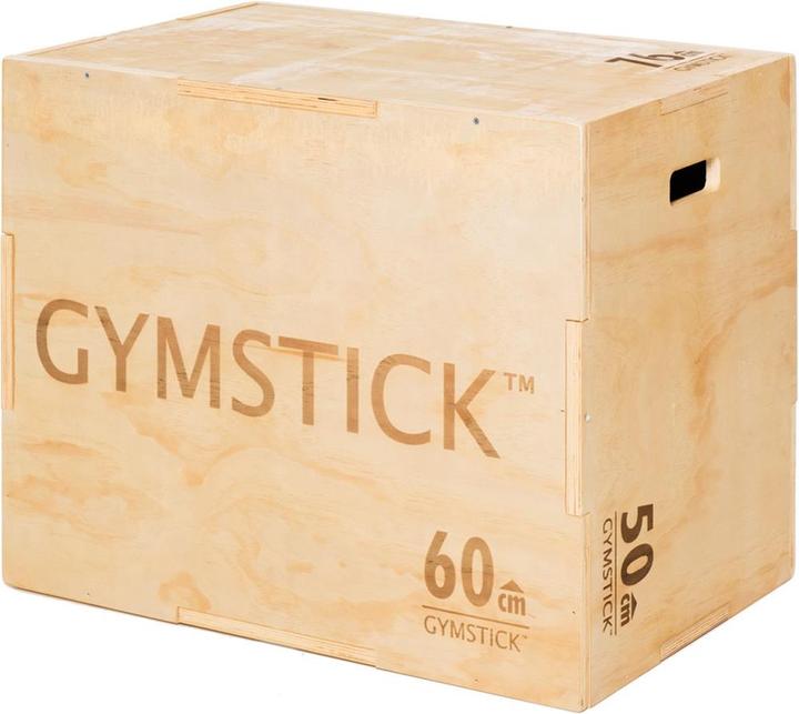Actual product image Gymstick Wooden plyobox, 3-stage
