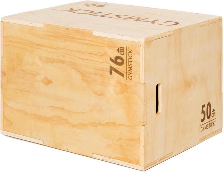 Gymstick Wooden plyobox, 3-stage