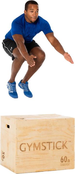 Actual product image Gymstick Wooden plyobox, 3-stage