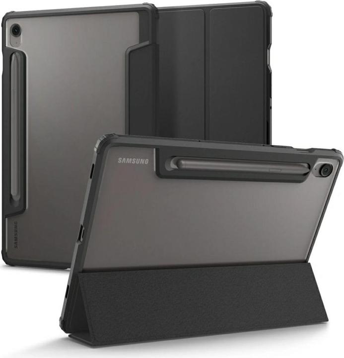 Actual product image Spigen Ultra Hybrid Pro Galaxy Tab S10 FE Case Black (Samsung Galaxy Tab S10 FE)
