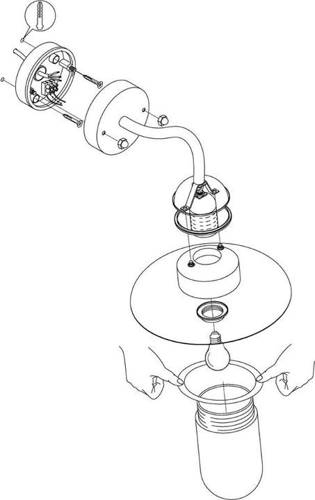 Actual product image EGLO Milton (E27, IP44)