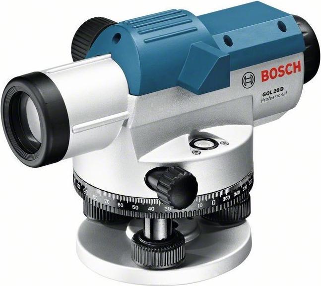Produktbild DIY Optisches Nivelliergerät GOL 20 D, mit Baustativ BT160, Messstab GR 500