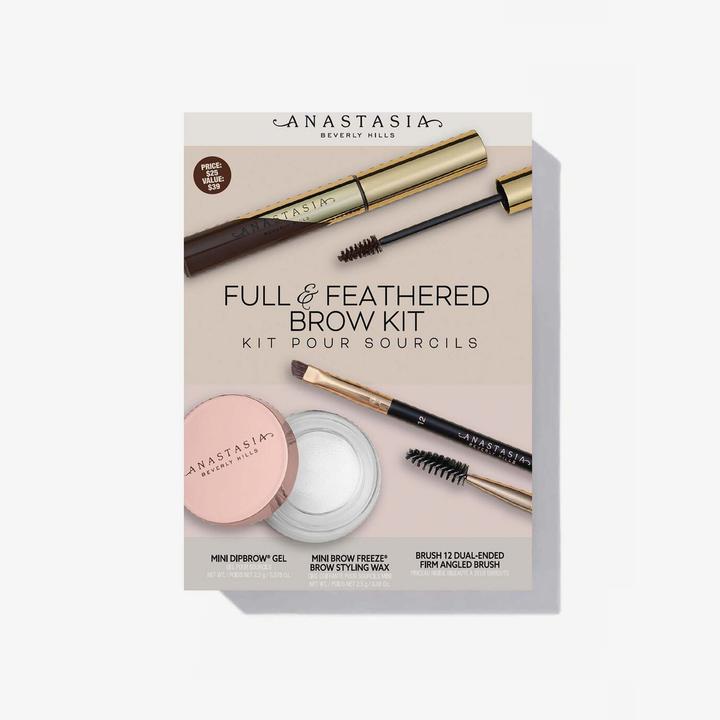 Anastasia Beverly Hills Full & Feathered Brow Kit - Ebony (Ebony)