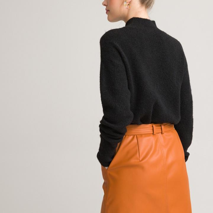 Produktbild La Redoute Collections Pullover mit Stehkragen (M)