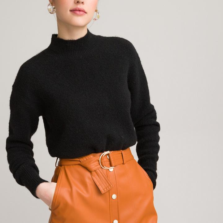Produktbild La Redoute Collections Pullover mit Stehkragen (M)