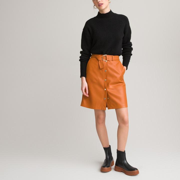Produktbild La Redoute Collections Pullover mit Stehkragen (M)