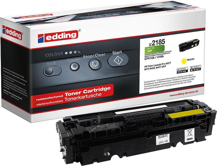 Produktbild Edding Toner 18-2185 wie HP CF412A gelb - Tonereinheit (Y)