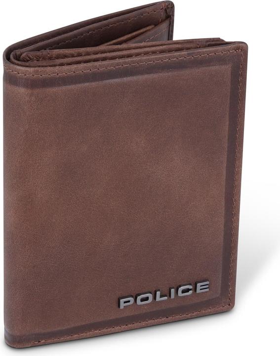 Image du produit Police Porte-monnaie en cuir 9 cm