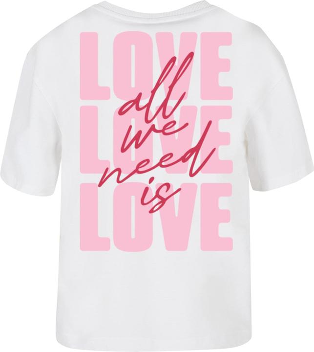 Actual product image Miss Tee All We Need Is Love Tee - 195113 (L)