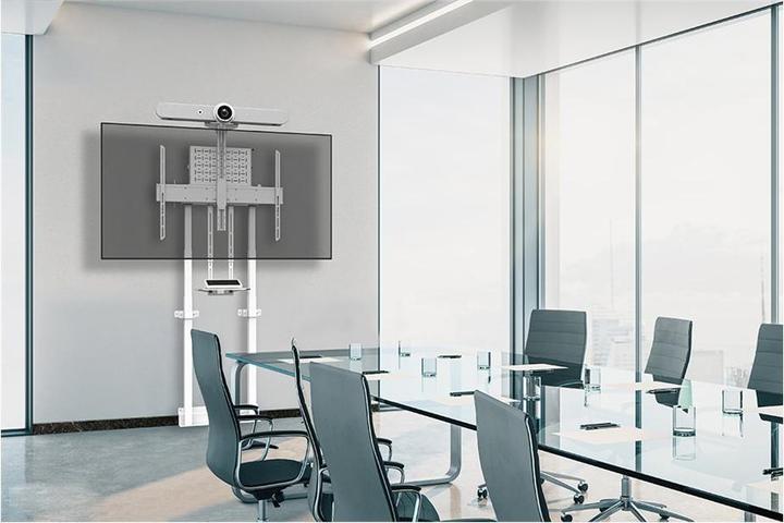 Produktbild Neomounts Select Video Kit Cam- & AV Shelf incl. Logitech Rally Bar mini Adapter for FL55 (Boden)