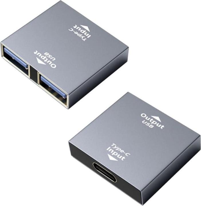 Produktbild PowerGuard USB-C auf Dual USB-A Charge Adapter (USB 3.0)