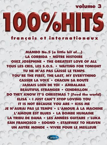 100% HITS, Volume 3 Piano, Vocal and Guitar Buch (1999)