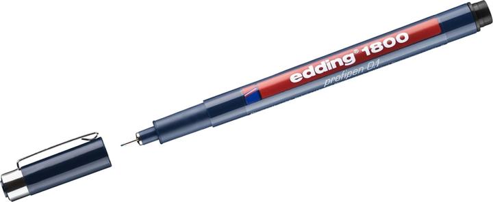 Produktbild Edding Profipen 1800 (Schwarz, 1 x)