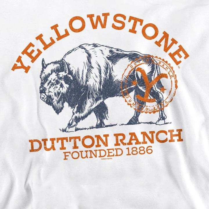 Immagine prodotto Yellowstone Dutton Ranch Felpa Buffalo Adulto Unisex (M)