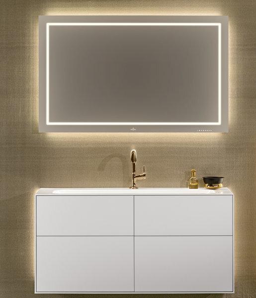 Actual product image Villeroy & Boch Villeroy und Boch Finion Vanity unit F63100, 800x603x501mm, cover plate White Matt