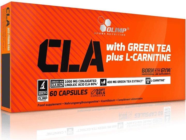 Olimp Sport Nutrition CLA & Green Tea Plus L-Carnitine Sport Edition (60 capsules) (60 pièce(s), Capsules)