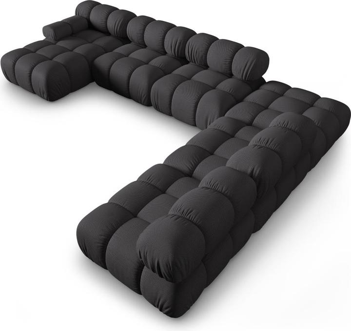 Actual product image Micadoni Modular Panoramic Right Corner Sofa, "Bellis", 7 Seats, 376x282x70Made in Europe (Sofa landscape)