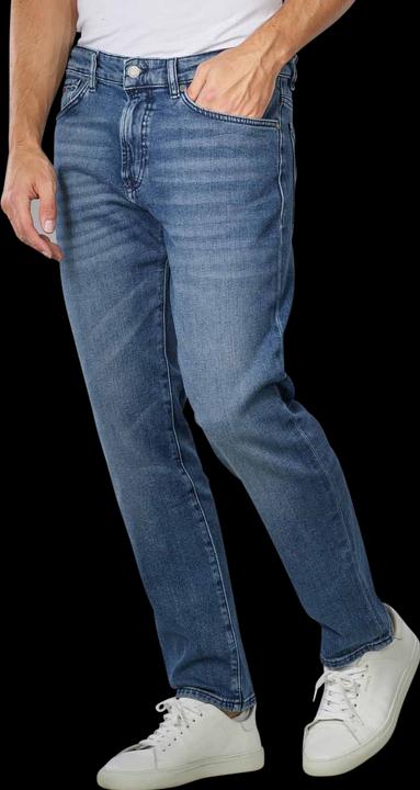 Actual product image Hugo Boss Boss Orange Maine Jeans Regular Fit Medium Blue (W31/L34)