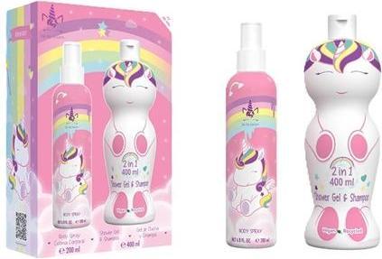 Immagine prodotto EP Line Eau My Unicorn - Spray corpo 200 Ml, Gel doccia e Shampoo 2 in 1 400 Ml (Set per la cura del corpo)