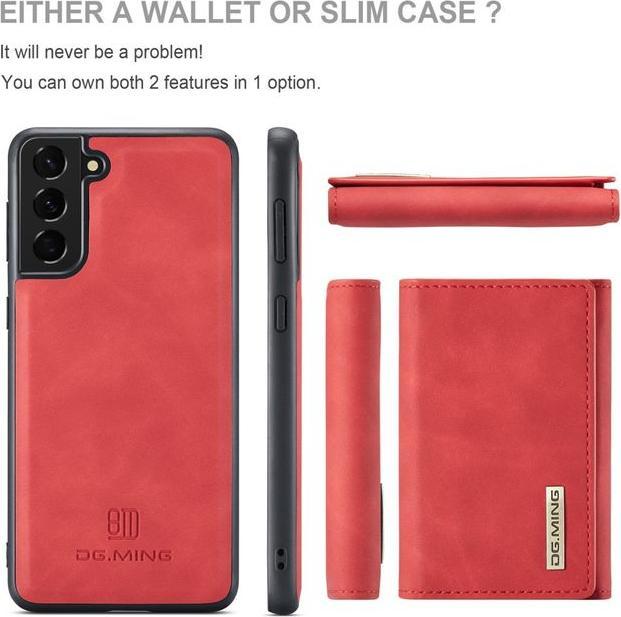 Actual product image Dg.Ming M1 Series Hardcase with Detachable Wallet (Samsung Galaxy S22+)