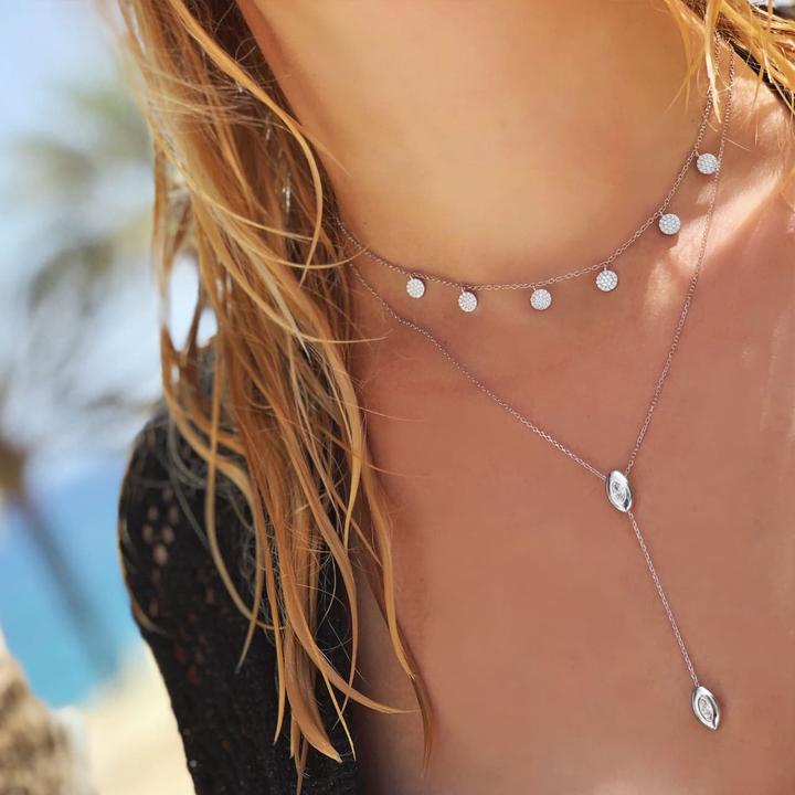 Immagine prodotto Candy Collana Kezia a Y, argento 925 (Argento 925, 42 - 45 cm)