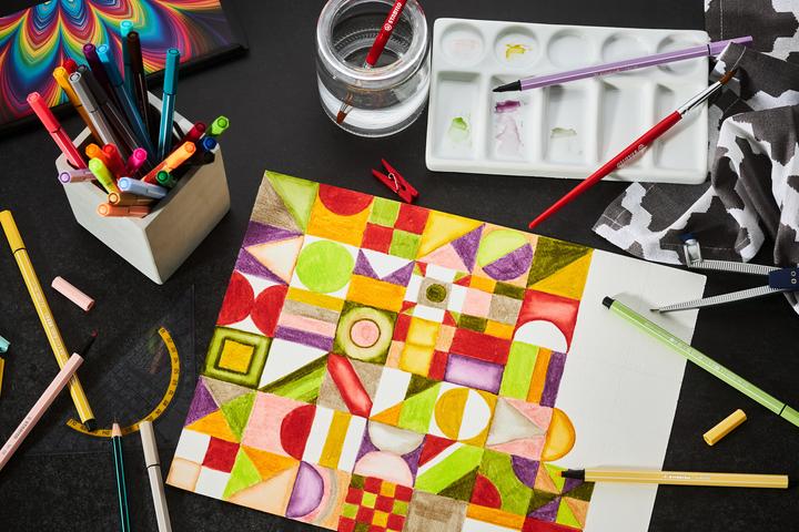Actual product image STABILO Pen 68 Premium felt-tip pen (Multicoloured, 1 x)