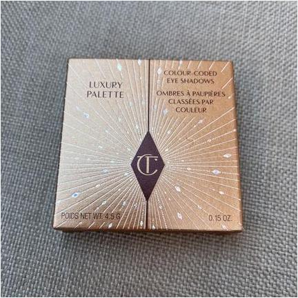 Actual product image Charlotte Tilbury Eye shadow palette Luxury Palette (Eye Shadow Palette) 4.5 g - Shade: Fire Rose (Fire Rose)
