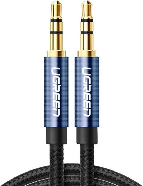 Produktbild Ugreen AV122 jack cable 3.5mm AUX 2m (blue) (2 m)