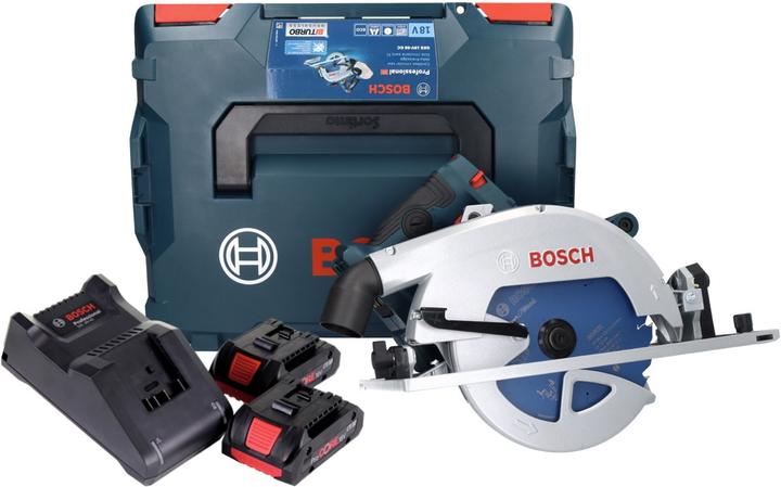 Image du produit Bosch Professional Bosch GKS 18V-68 GC Professional Scie circulaire sans fil 18 V 190 mm Biturbo Brushless + 2x