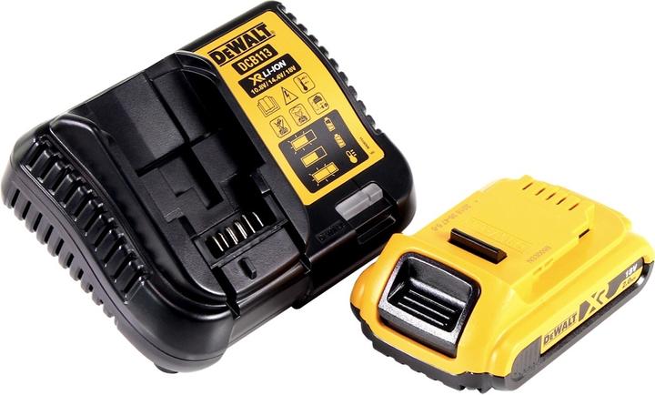 Actual product image DeWalt DCL 077 D1 Rechargeable LED worklight 12 V 18 V 2000 lm IP54 + 1x rechargeable battery 2.0 Ah + (2000 lm)