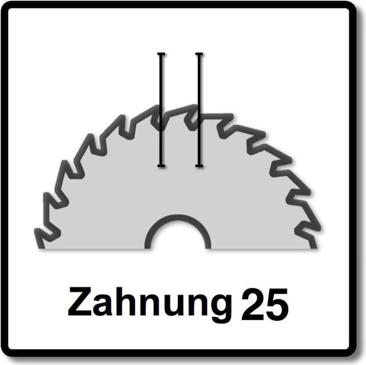 Produktbild Makita CCM13625E SPECIALIZED EFFICUT Sägeblatt ( E-12120 ) 136 x 1,4 x 20 mm 25 Zähne für Holz