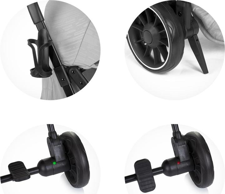 Produktbild Chipolino Kinderwagen Kiss klappbar