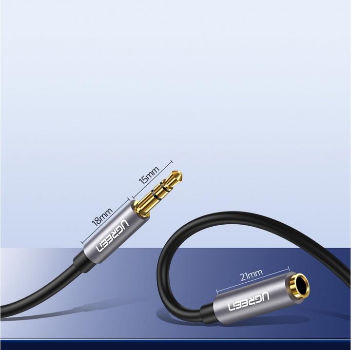 Produktbild Ugreen 10595 Audio-Kabel (3 m, 3.5mm Klinke (AUX))