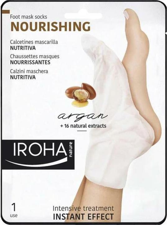 Iroha Nature Nature - Foot Mask Socks Nourishing (Fussmaske, 18 ml)