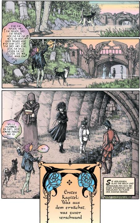 Actual product image Panini Sandman Deluxe (German, Neil Gaiman, Bill Sienkiewicz, Milo Manara, Frank Quitely, Bryan Talbot, 2019)