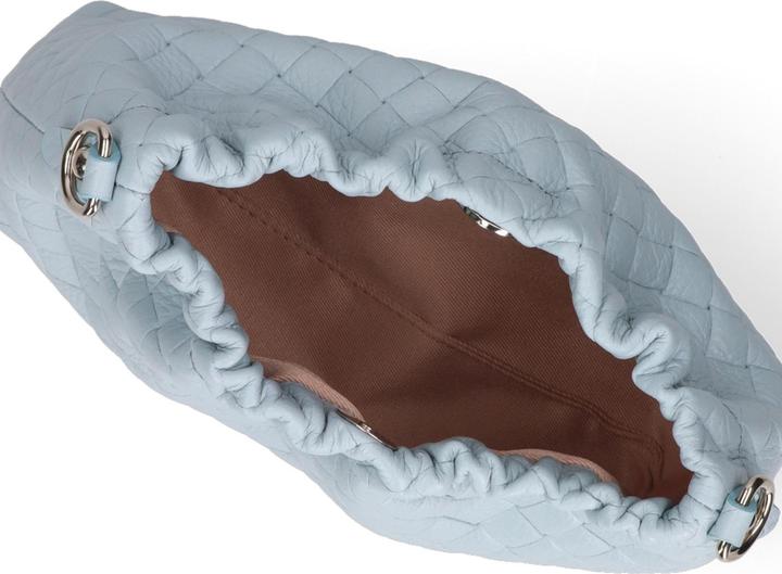 Actual product image Marc Ellis **Damen Umhängetasche Made In Italy - Modell Lunara Lux - 100% Leder** - 21.0 X 16.0 X 7.5 Cm