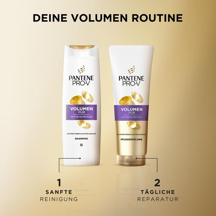 Actual product image Pantene Pro-V Volumen Pur (300 ml, Liquid shampoo)