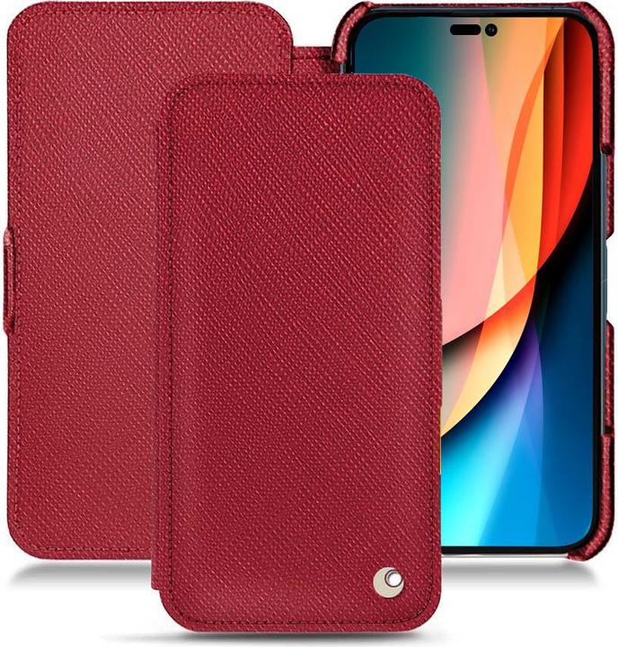 Actual product image Noreve Horizontal leather flap shell (Apple iPhone 14 Pro)