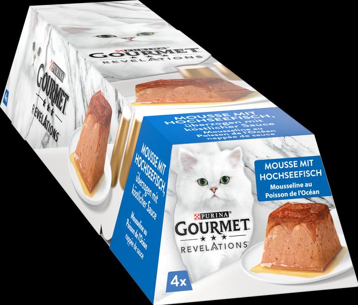 Produktbild Gourmet Revelations Mousse Hochseefisch mit Sauce (Adult, 1 Stk., 228 g)