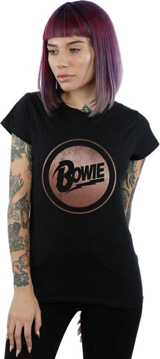 Produktbild David Bowie Rose Gold Circle TShirt (M)