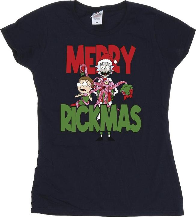 Rick And Morty Merry Rickmas TShirt (S)